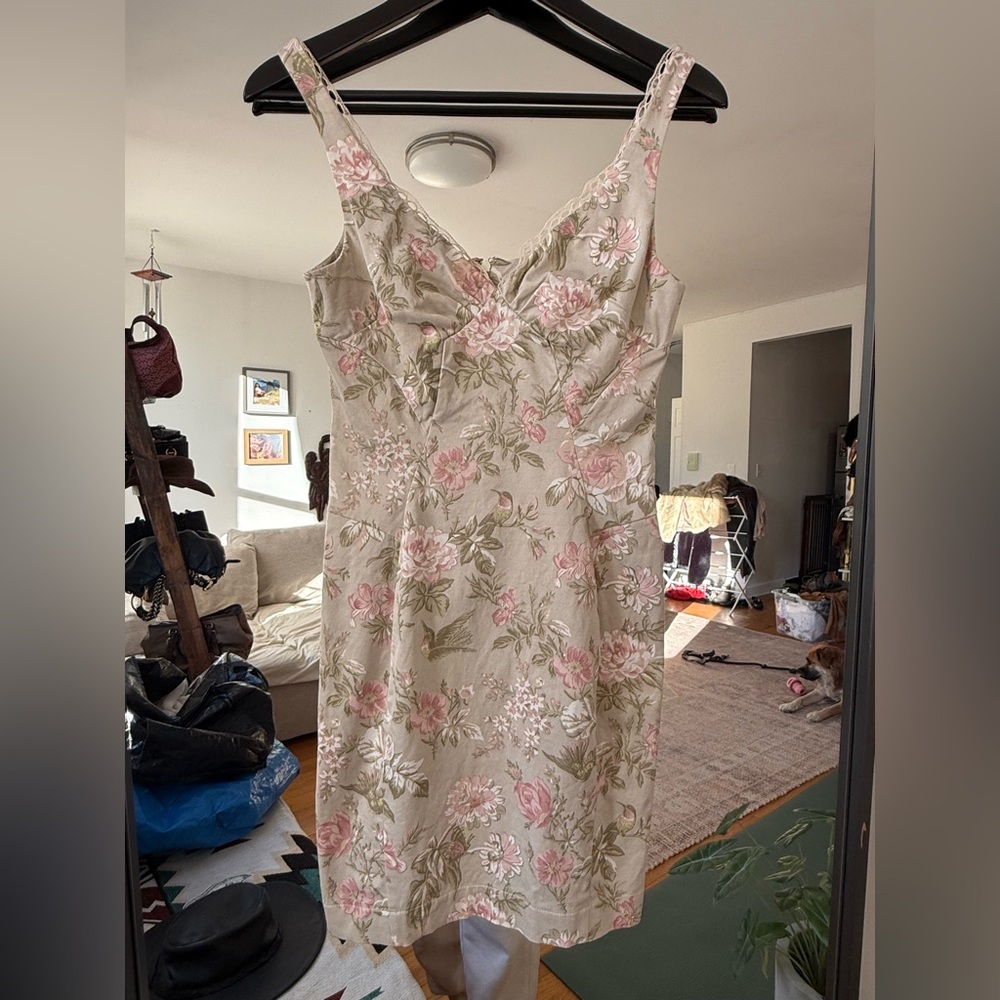 Dolce and Gabbana XS floral vintage dress
